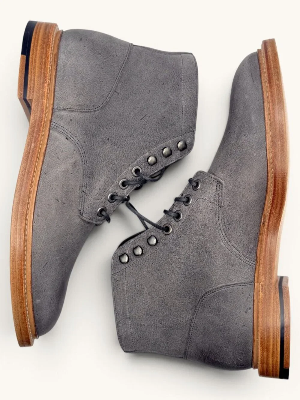 Grant Stone Diesel Boot Storm Kudu 8.5E New Unworn Charles F Stead Leather Sole